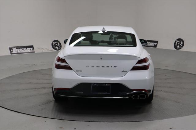 used 2023 Genesis G70 car, priced at $31,510