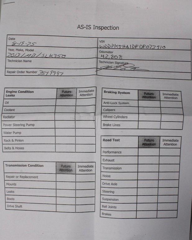 used 2013 Mercedes-Benz SLK-Class car, priced at $16,895