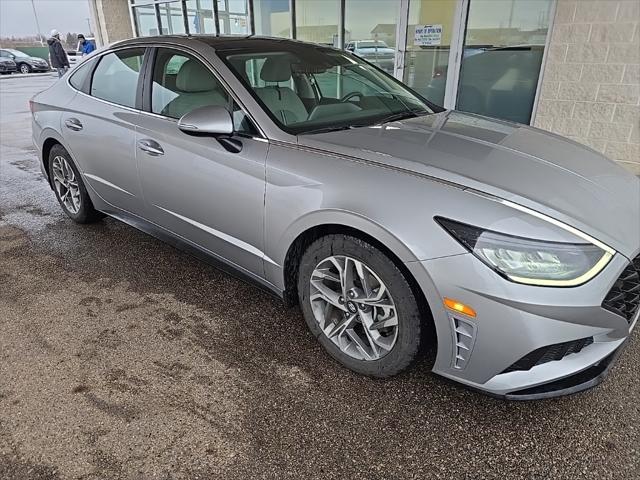 used 2021 Hyundai Sonata car, priced at $16,131