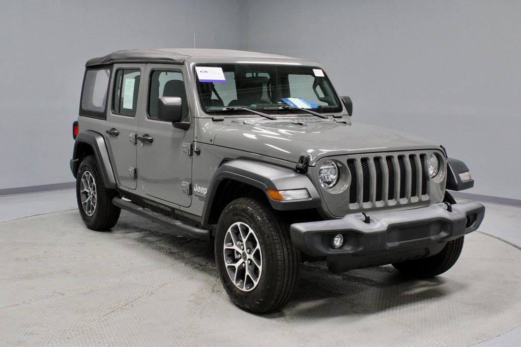 used 2019 Jeep Wrangler Unlimited car, priced at $27,225