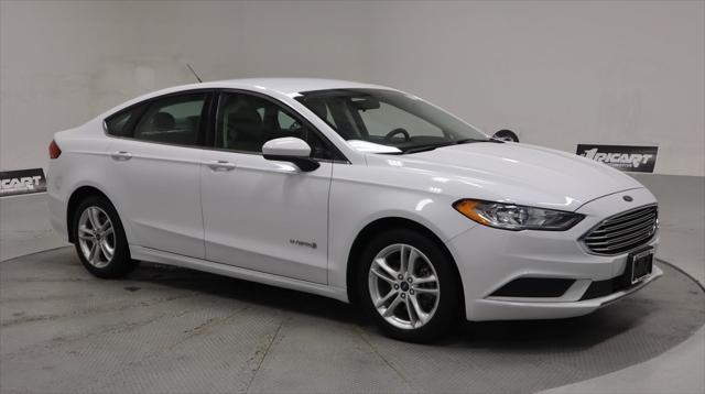 used 2018 Ford Fusion Hybrid car, priced at $11,987