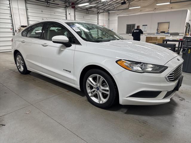 used 2018 Ford Fusion Hybrid car, priced at $12,335