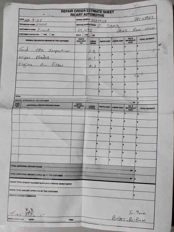 used 2023 Ram 1500 car, priced at $31,997