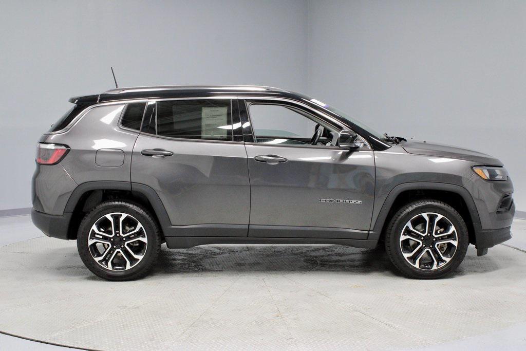 used 2022 Jeep Compass car, priced at $21,638