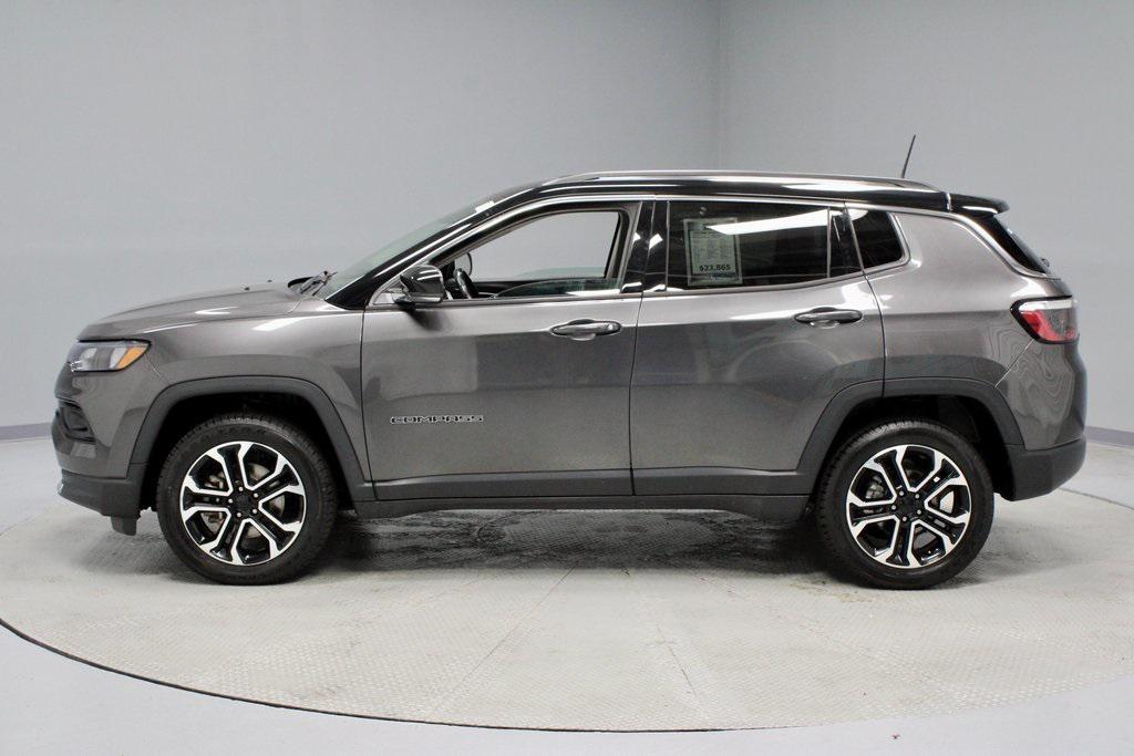 used 2022 Jeep Compass car, priced at $21,638