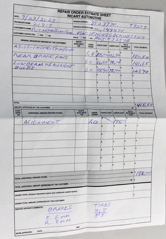 used 2019 Ford Escape car, priced at $10,725