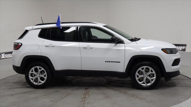 used 2024 Jeep Compass car, priced at $25,464