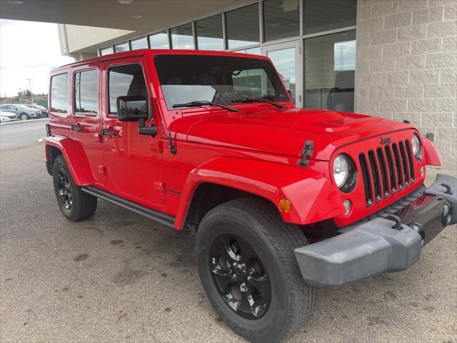 used 2015 Jeep Wrangler Unlimited car, priced at $18,889