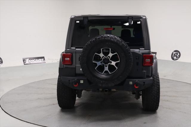 used 2018 Jeep Wrangler Unlimited car, priced at $33,271