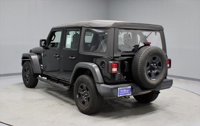 used 2020 Jeep Wrangler Unlimited car, priced at $27,942