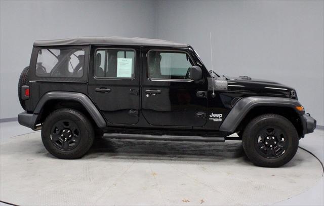 used 2020 Jeep Wrangler Unlimited car, priced at $27,942