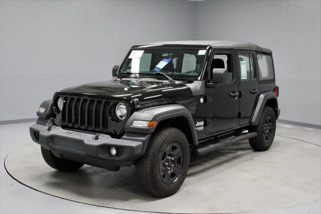 used 2020 Jeep Wrangler Unlimited car, priced at $27,942