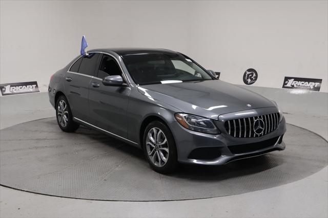 used 2017 Mercedes-Benz C-Class car, priced at $17,484