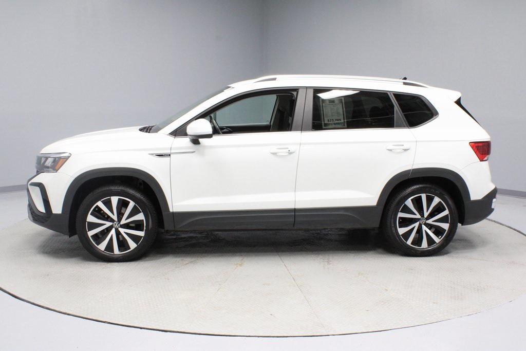 used 2023 Volkswagen Taos car, priced at $19,476