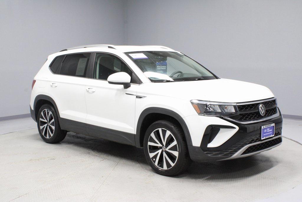 used 2023 Volkswagen Taos car, priced at $19,476