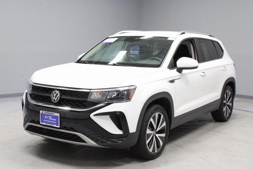 used 2023 Volkswagen Taos car, priced at $19,476