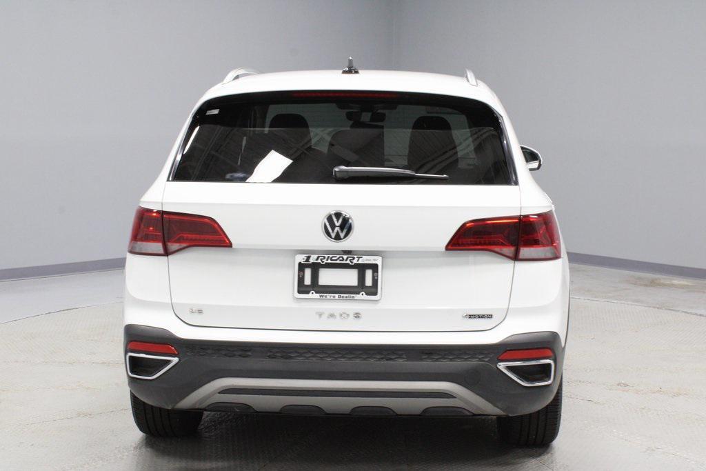 used 2023 Volkswagen Taos car, priced at $19,476