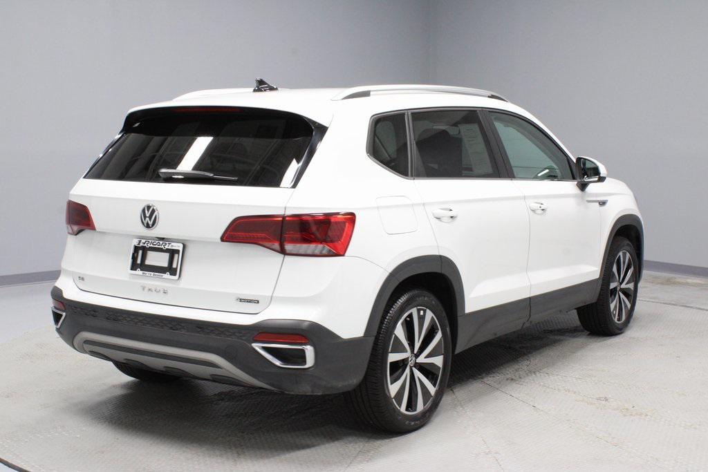 used 2023 Volkswagen Taos car, priced at $19,476