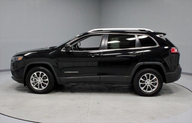 used 2021 Jeep Cherokee car, priced at $19,321