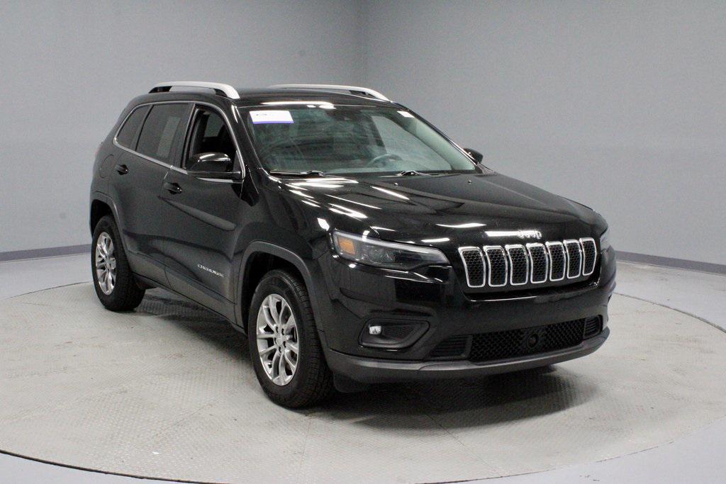 used 2021 Jeep Cherokee car, priced at $19,186