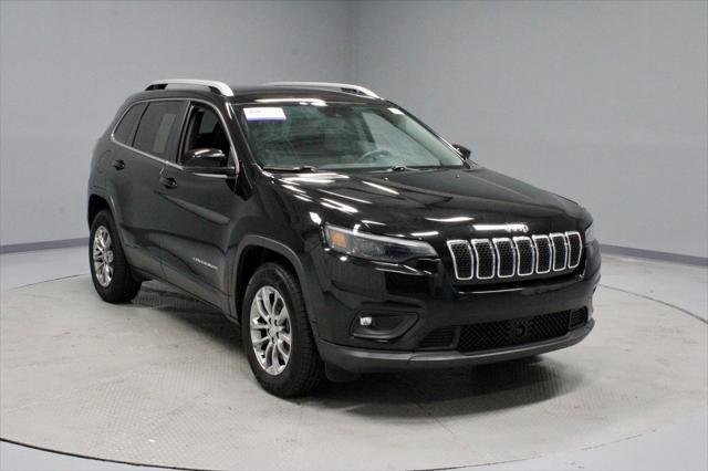 used 2021 Jeep Cherokee car, priced at $19,321