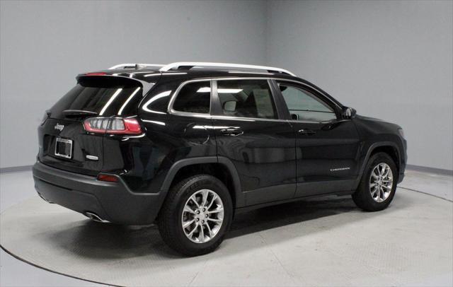 used 2021 Jeep Cherokee car, priced at $19,321