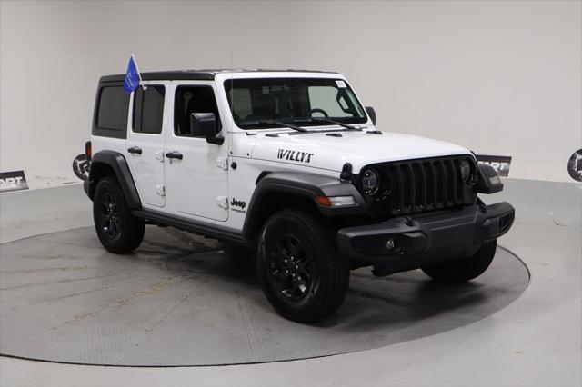 used 2021 Jeep Wrangler car, priced at $34,955