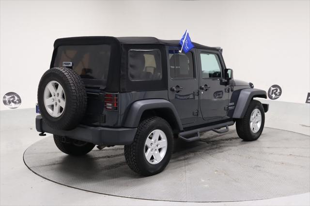 used 2017 Jeep Wrangler Unlimited car, priced at $20,000