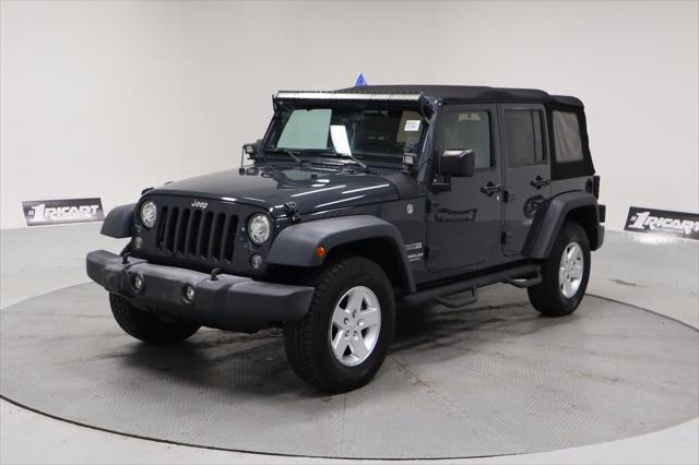 used 2017 Jeep Wrangler Unlimited car, priced at $20,000