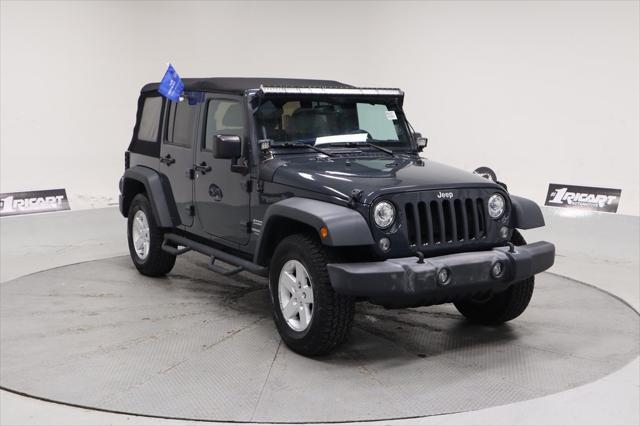 used 2017 Jeep Wrangler Unlimited car, priced at $20,000