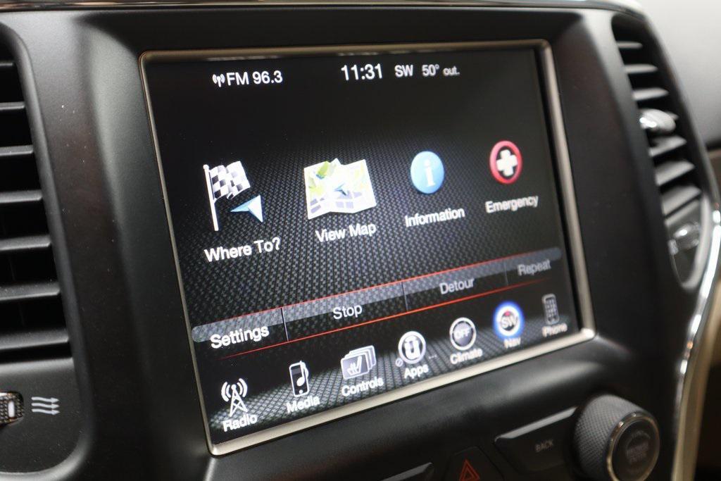 used 2017 Jeep Grand Cherokee car, priced at $13,389