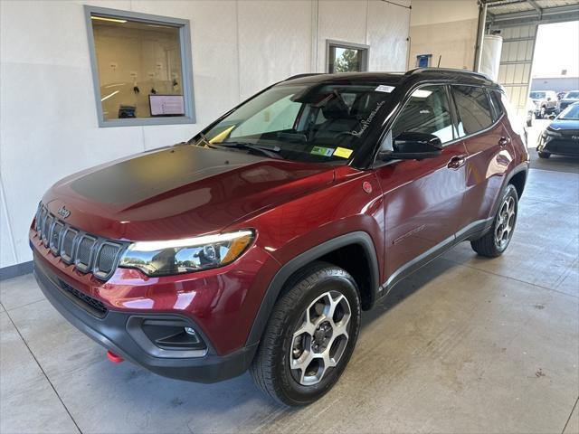 used 2022 Jeep Compass car, priced at $27,019