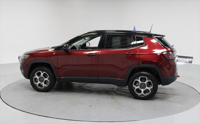 used 2022 Jeep Compass car, priced at $24,441