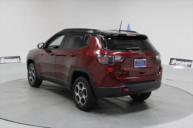 used 2022 Jeep Compass car, priced at $24,441