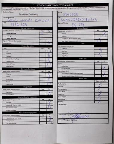 used 2023 Lincoln Corsair car, priced at $27,885