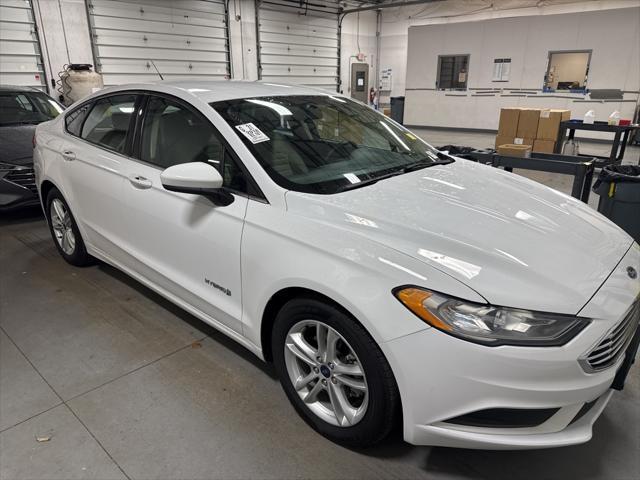 used 2018 Ford Fusion Hybrid car, priced at $12,513