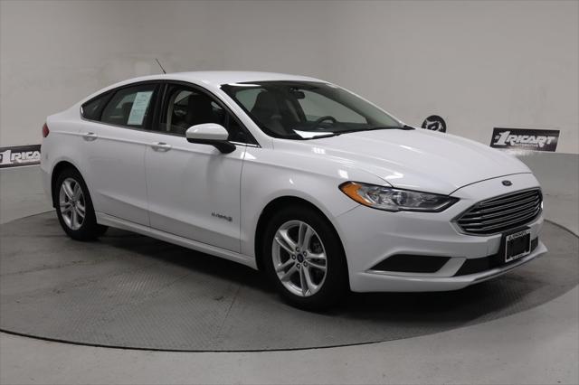 used 2018 Ford Fusion Hybrid car, priced at $12,309