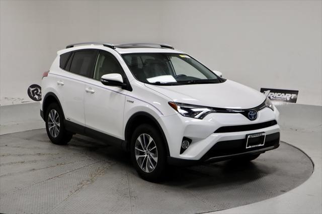 used 2018 Toyota RAV4 Hybrid car, priced at $20,644