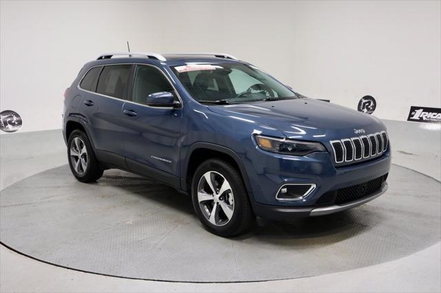 used 2021 Jeep Cherokee car, priced at $21,787