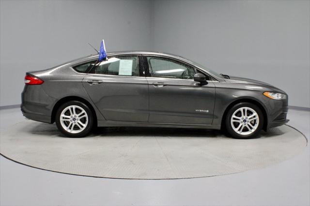 used 2018 Ford Fusion Hybrid car, priced at $17,642