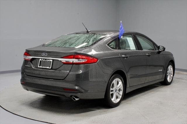 used 2018 Ford Fusion Hybrid car, priced at $17,642