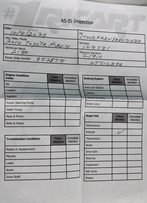 used 2014 Toyota RAV4 car, priced at $12,789