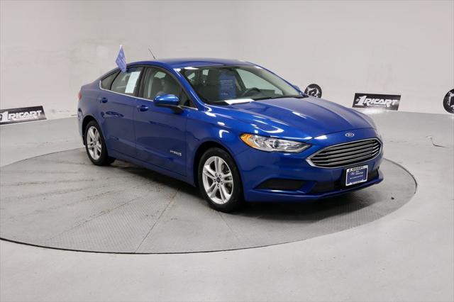 used 2018 Ford Fusion Hybrid car, priced at $11,119