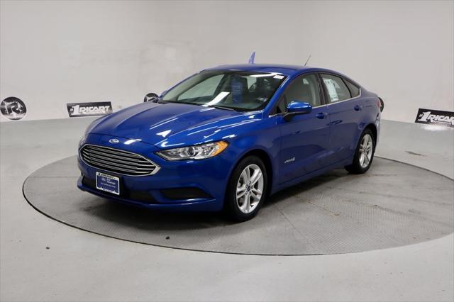 used 2018 Ford Fusion Hybrid car, priced at $11,119