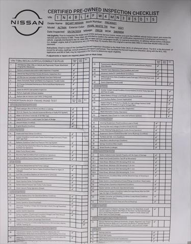 used 2021 Nissan Altima car, priced at $24,399