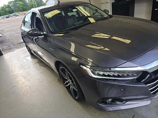 used 2022 Honda Accord Hybrid car, priced at $27,537