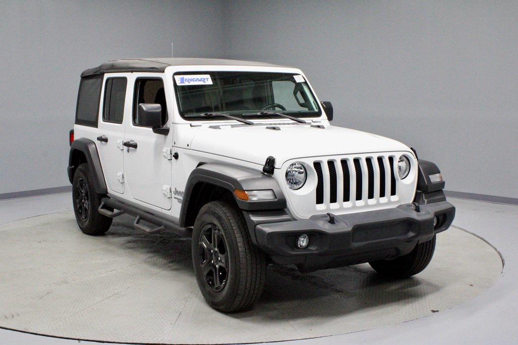 used 2021 Jeep Wrangler Unlimited car, priced at $26,996
