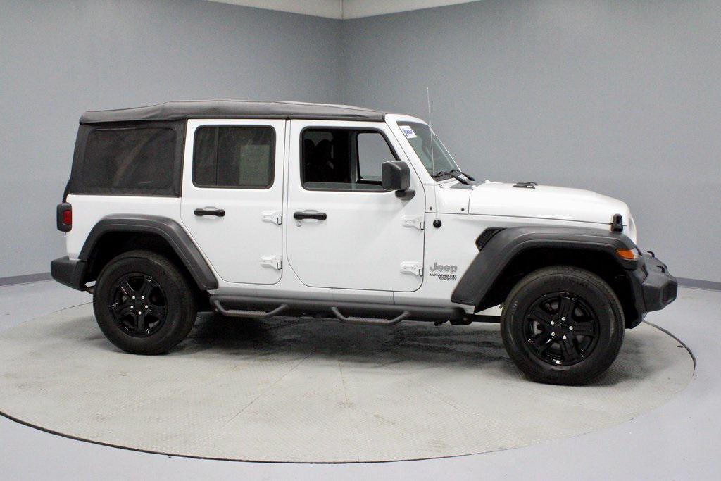 used 2021 Jeep Wrangler Unlimited car, priced at $26,996