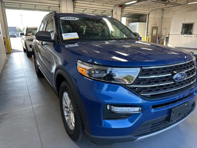 used 2021 Ford Explorer car, priced at $32,187