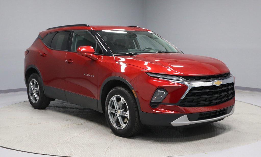 used 2024 Chevrolet Blazer car, priced at $27,497